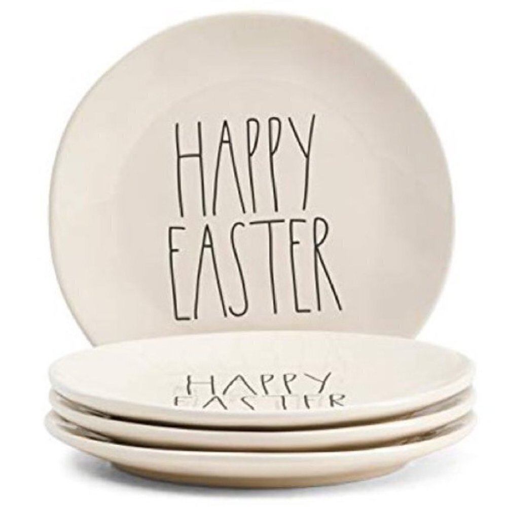 Rae Dunn Happy Easter 13” Plate